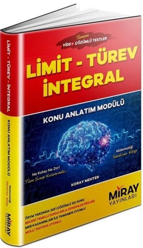 limit türev integral ingilizcesi